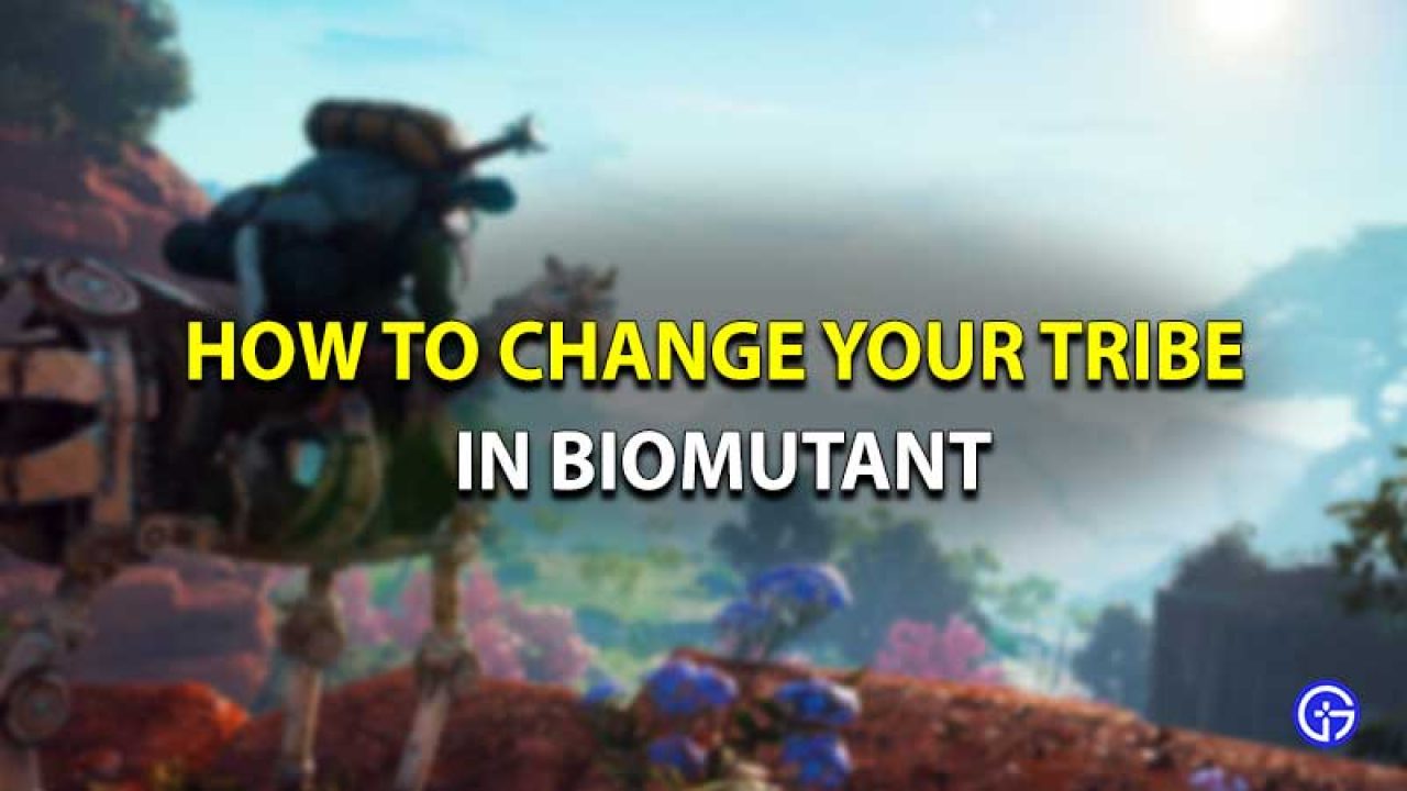 How To Switch Leave Change Biomutant Tribe Jagni Or Myraid - can't change bio roblox