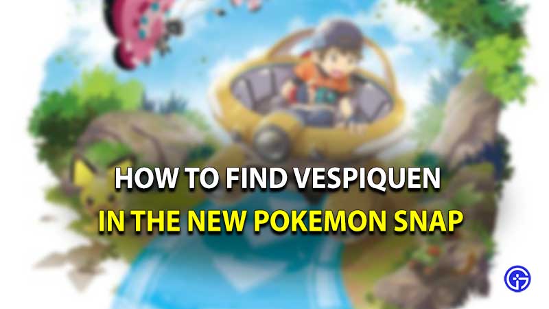 how to find vespiquen in pokemon snap