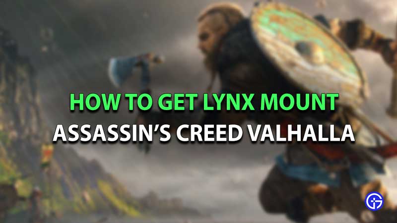Assassin's creed valhalla lynx mount