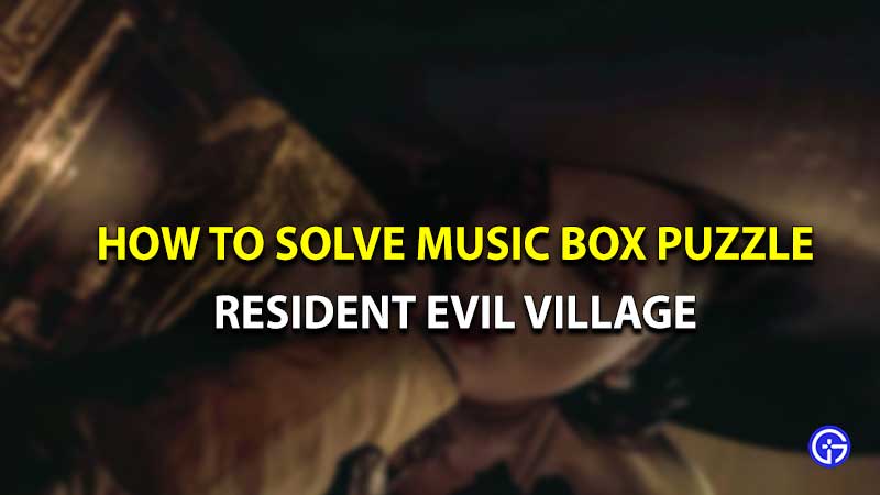 how to solve music box puzzle resident evil village