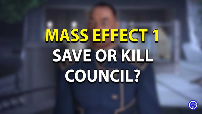 Mass Effect Saving Council