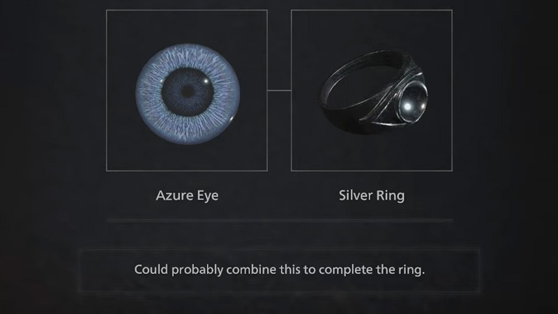 Resident Evil 8 Village: Azure Eye And Silver Ring Location