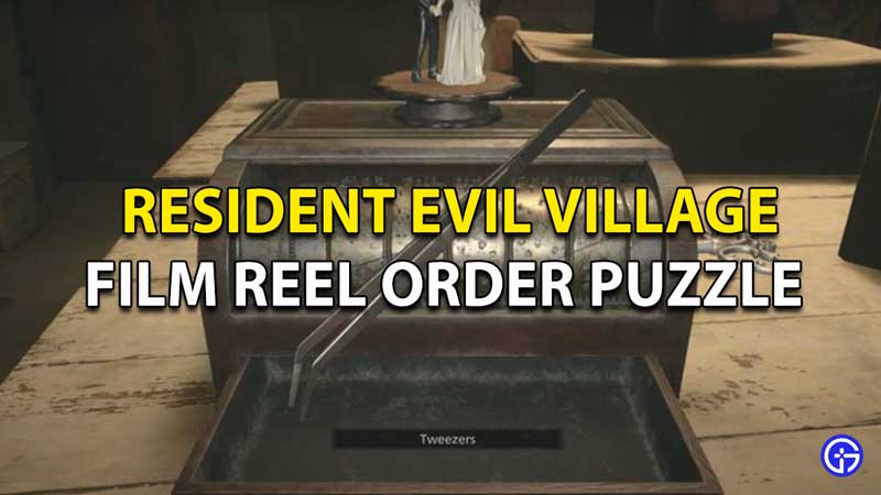 Resident Evil Village: Correct Film Puzzle Order