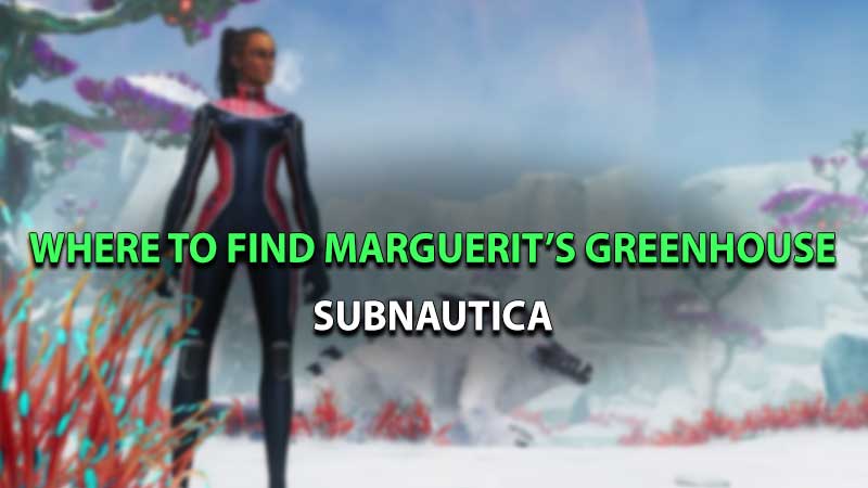 Subnautica Below Zero Marguerit Greenhouse