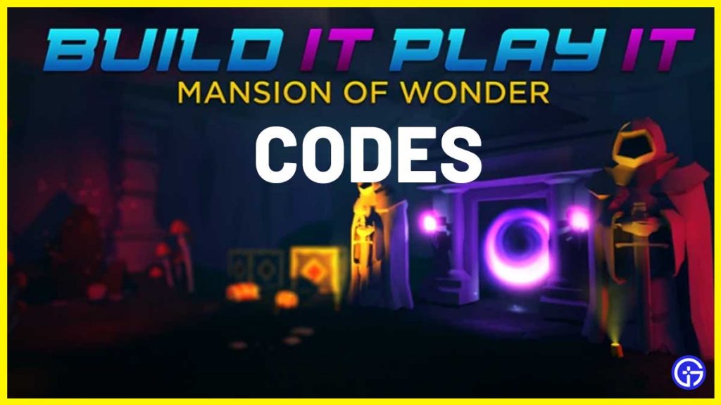 Build It Play It Mansion Of Wonder Codes in Roblox