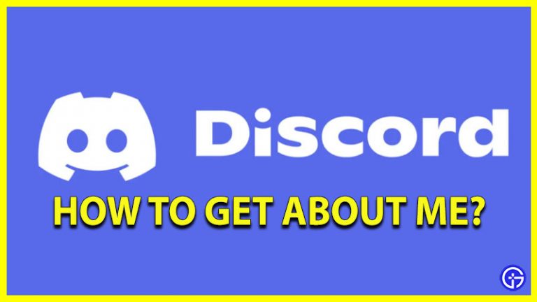 Discord About Me available on mobile