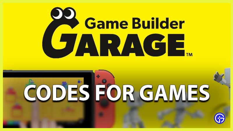Game Builder Garage Codes