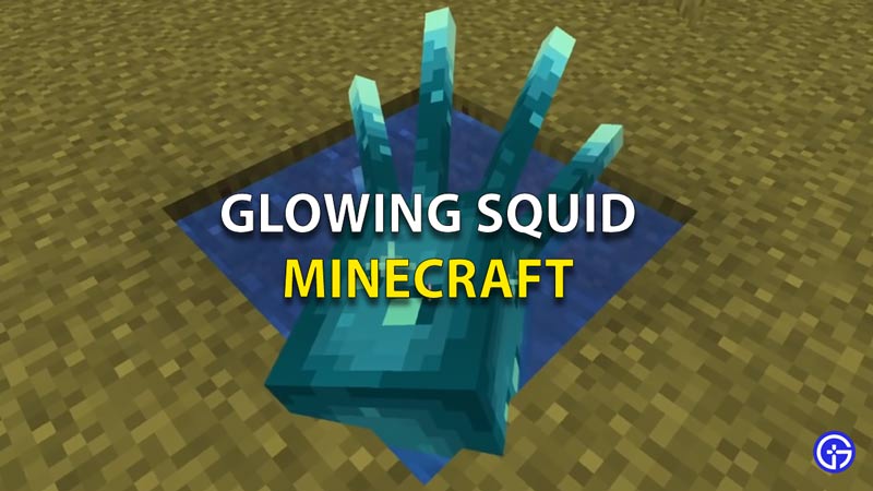 Glowing Squid Minecraft