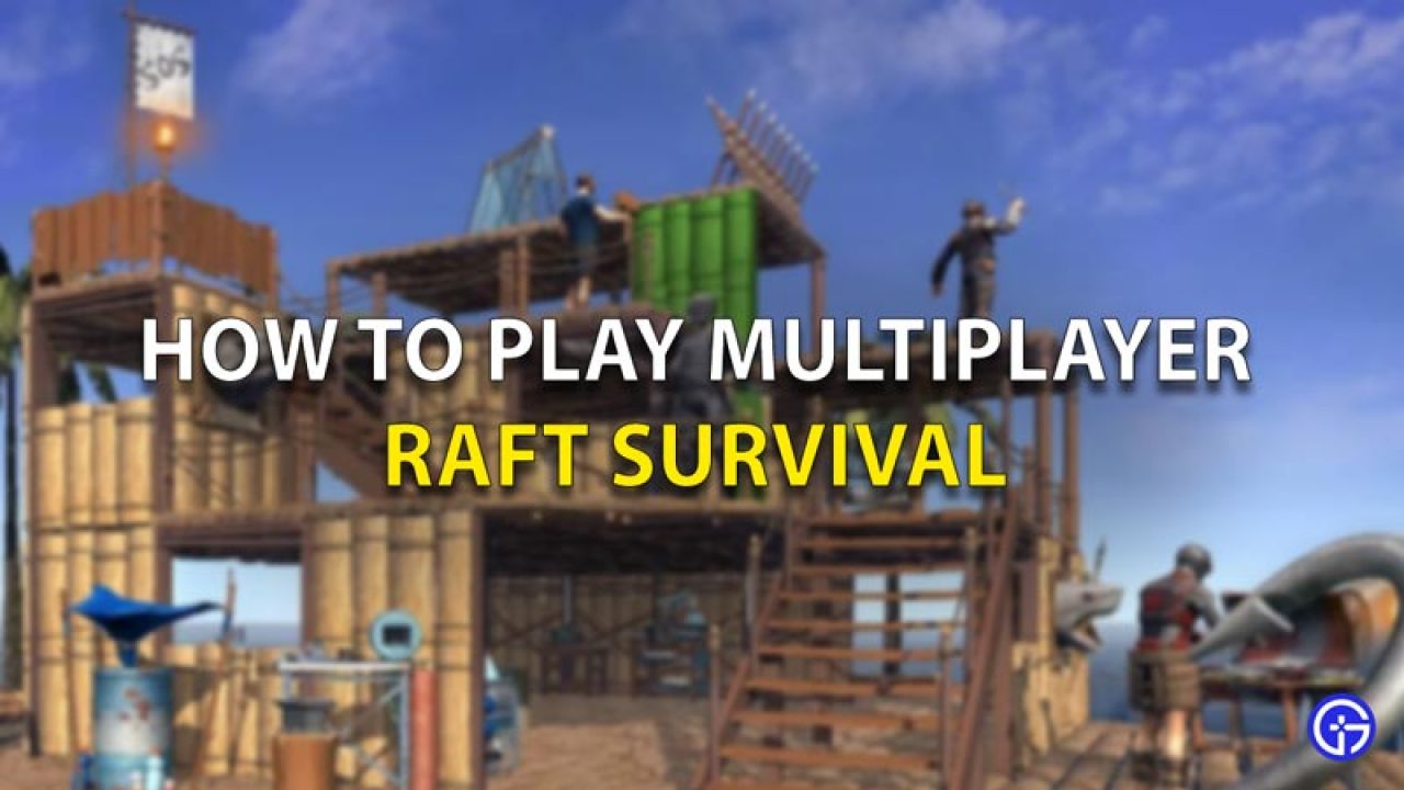 roblox raft survival game