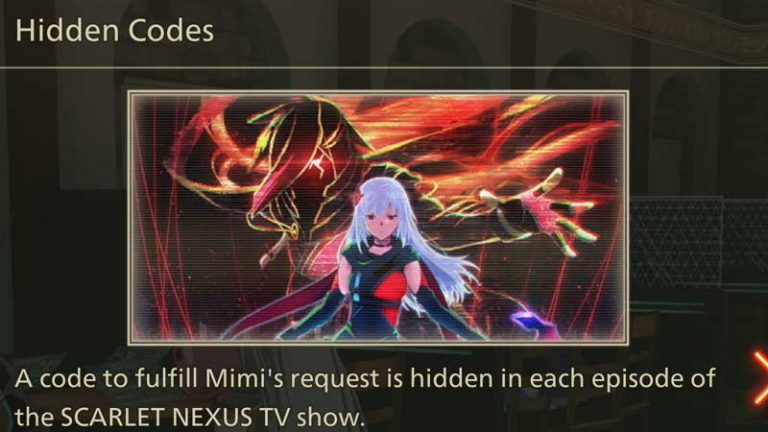 Scarlet Nexus Musubi Codes List All Anime TV Show Codes   How To Redeem Scarlet Nexus Musubi Codes 768x432 