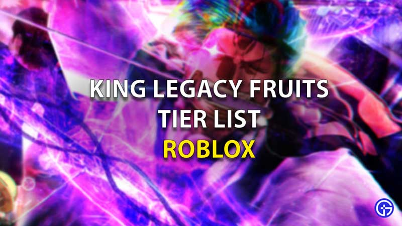 Fruit Tiers and Tips and Tricks, King Legacy Wiki