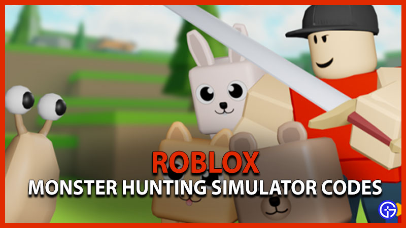 Monster Hunting Simulator Codes May 2023 Roblox Gamer Tweak