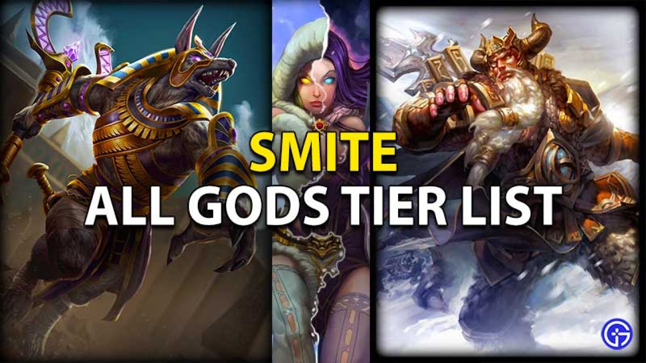 Smite Tier List 2023) - All Gods Ranked Season 9