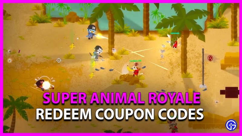 Super Animal Royale Codes List