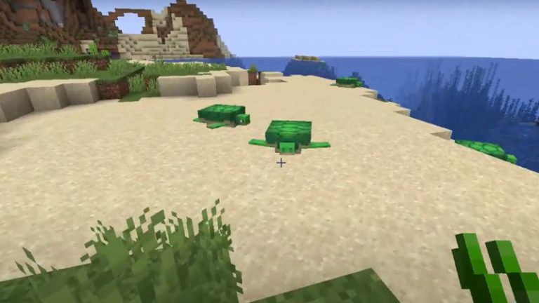 how-to-breed-turtles-in-minecraft-bedrock-edition