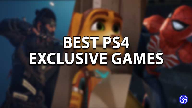 best ps4 exclusive games