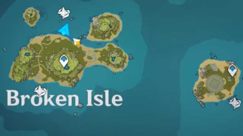 Genshin Impact Rock Sound Puzzle - Broken Isle Solution