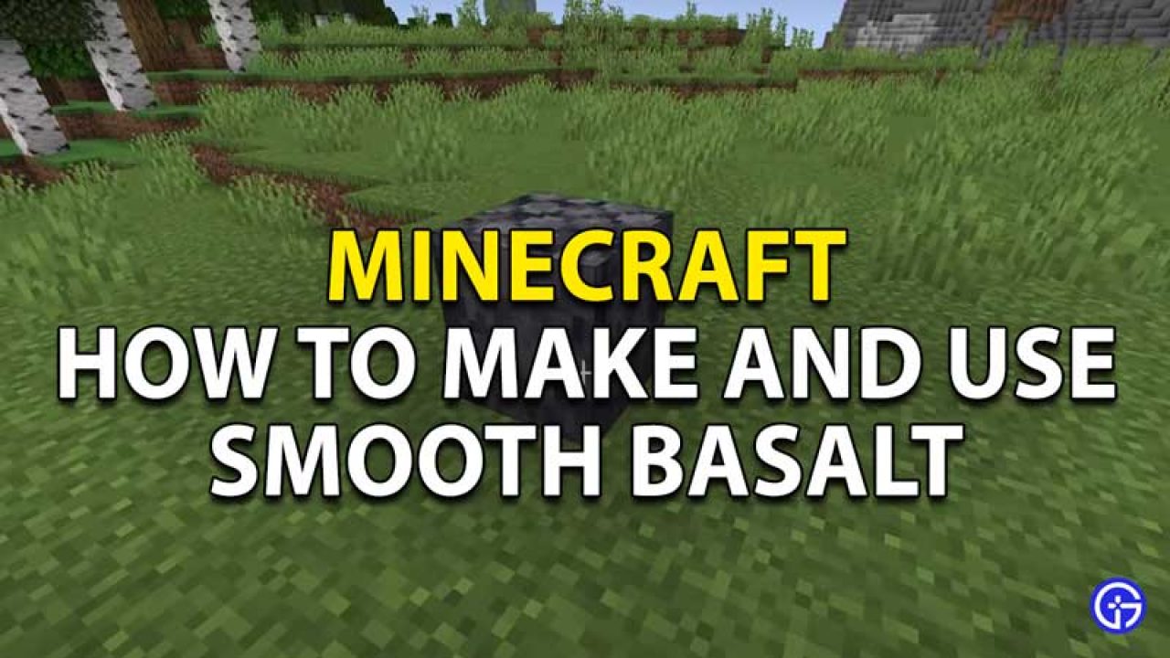 How Do You Make Smooth Basalt In Minecraft Crafting Recipe - how to make a block smooth in roblox