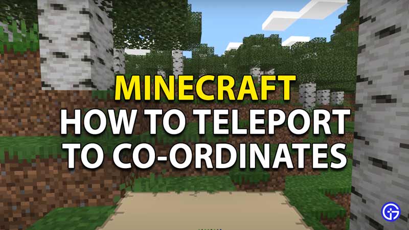 How To Teleport In Minecraft Using Tp Commands Gamer Tweak