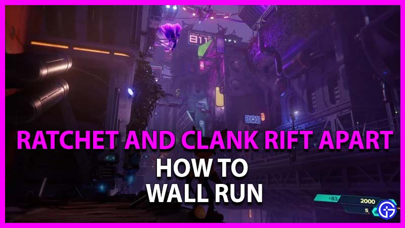 how to wall run in ratchet and clank rift apart