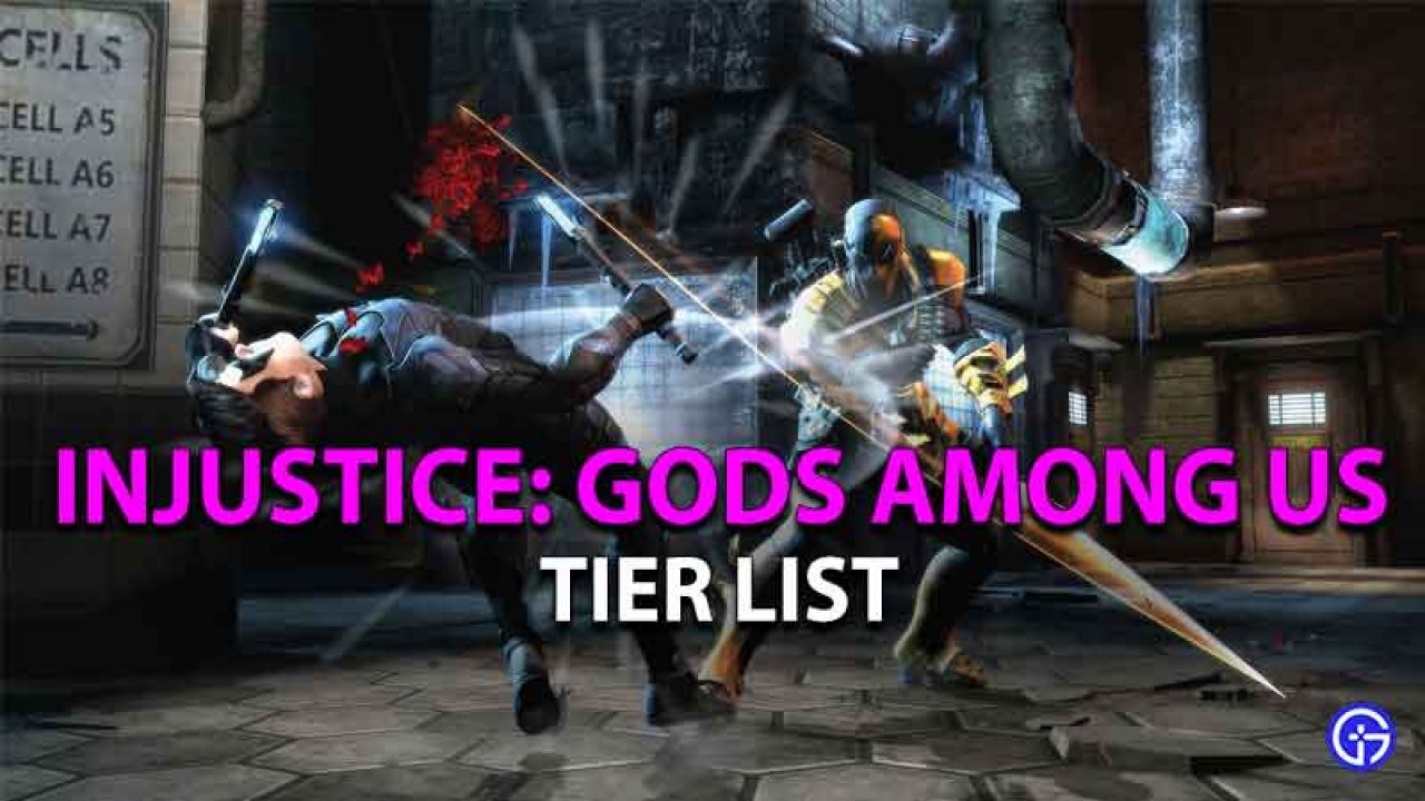 injustice 2 tier list