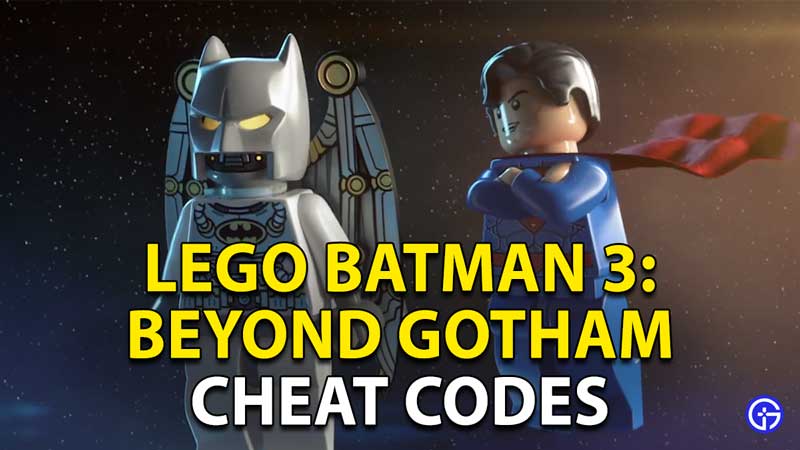 lego batman 3 beyond gotham red brick cheats codes