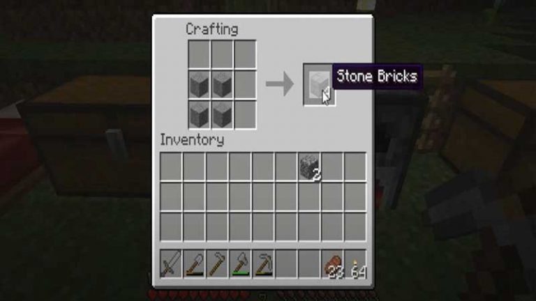 How to Make & Use Stone Bricks in Minecraft - Bricks Using Commands