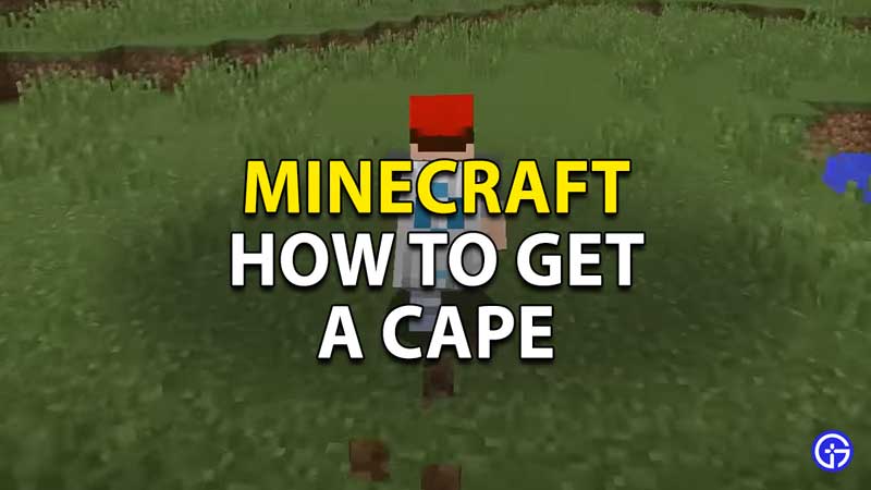 minecraft how to get a cape