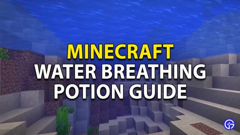 How to Craft Water Breathing Potion in Minecraft - Breathe Underwater