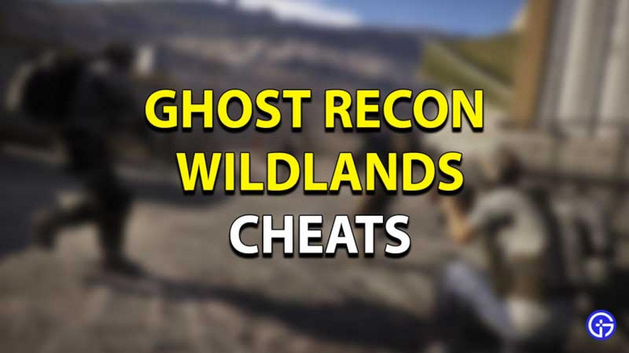 cheat codes ghost recon wildlands