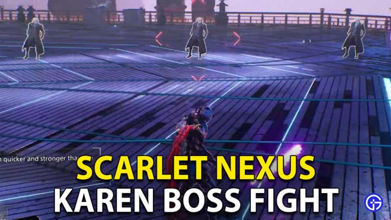 Scarlet Nexus How To Beat Karen Travers Boss Fight Guide - roblox games like boss fighting stages