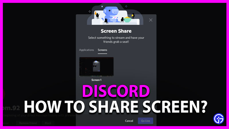 How to Share Screen on Discord on PC and Mobile