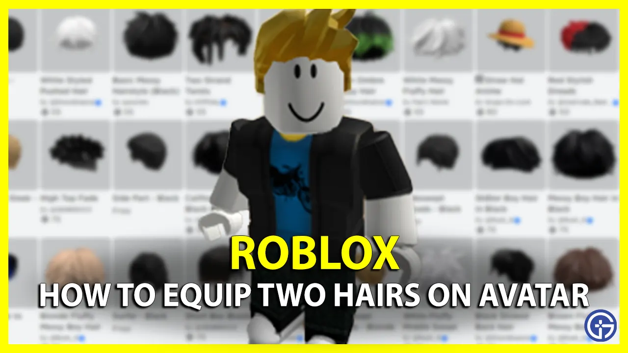 2023 How to equip 2 back accessories in roblox to paste 