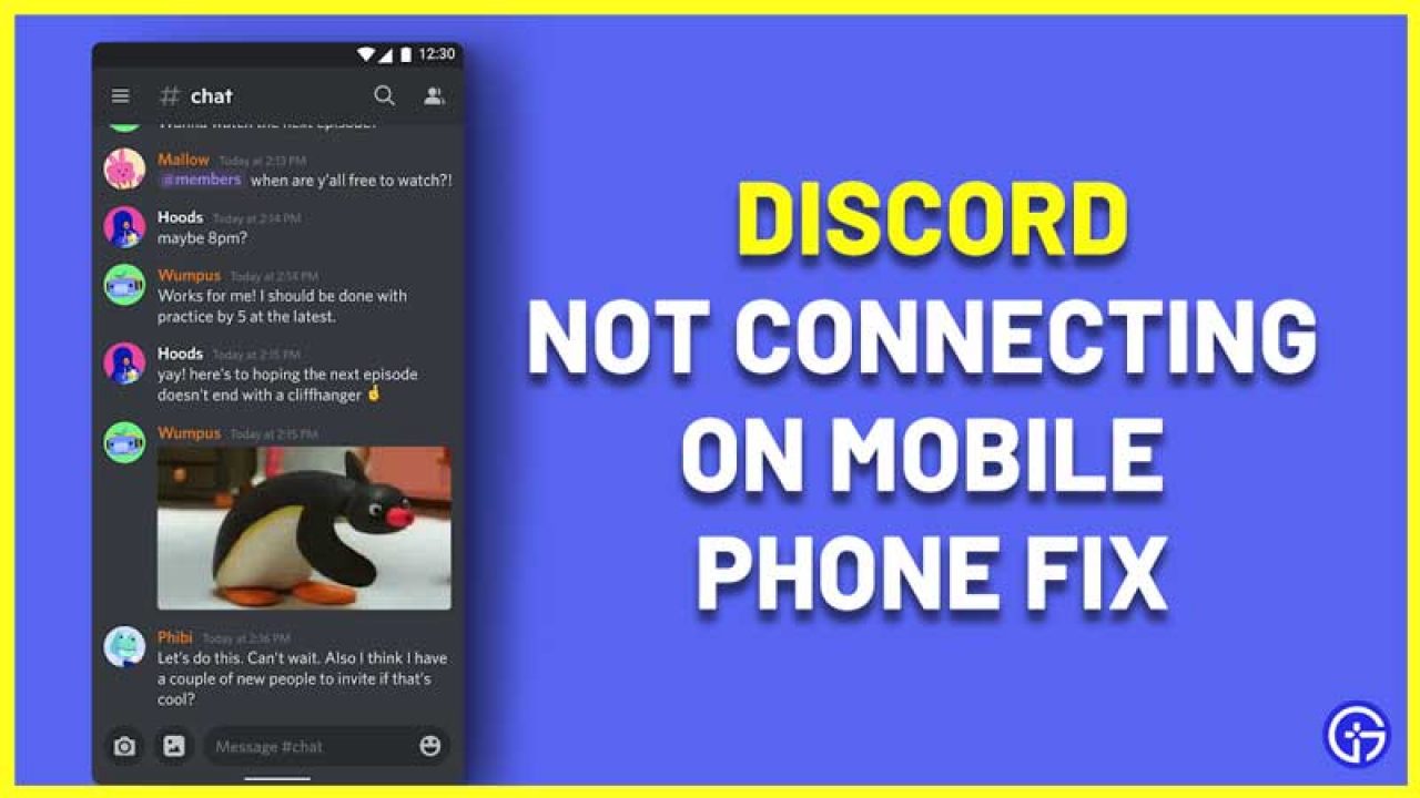 Discord Not Connecting Mobile Phone Fix 21 Gamer Tweak