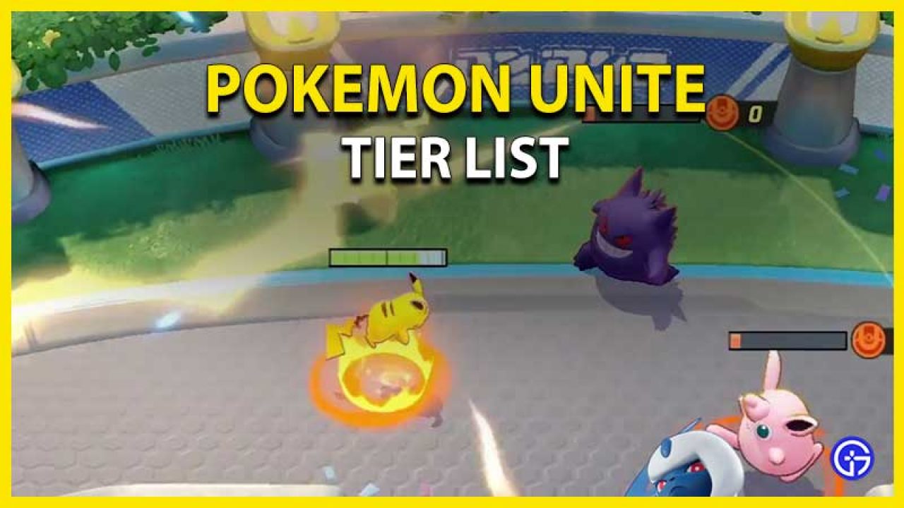 Pokemon Unite Best Pokemon Tier List 2021 Ranked From Best To Worst