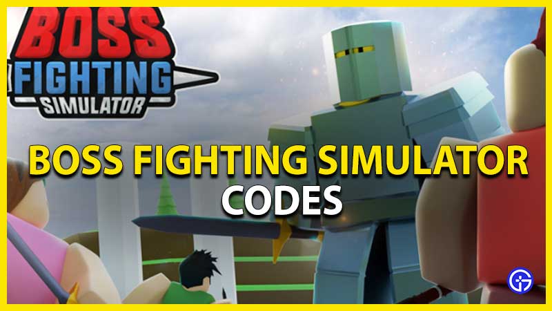 Roblox Boss Fighting Simulator Codes
