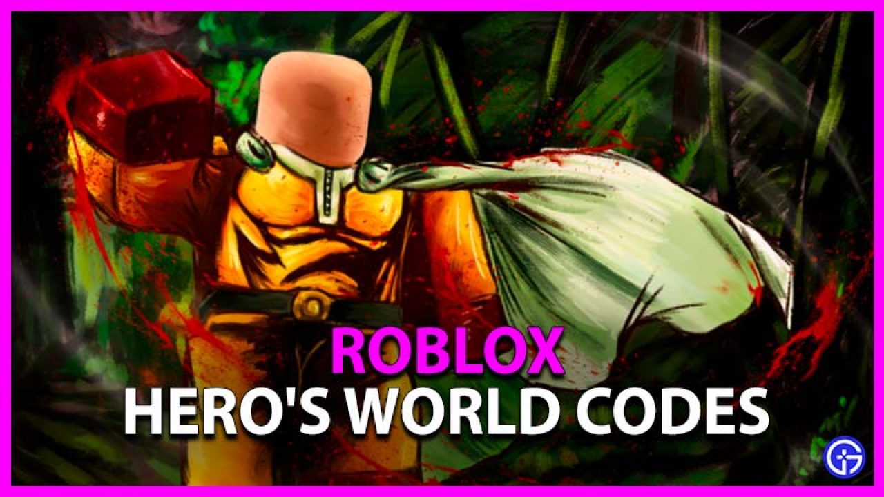 Hero S World Codes Roblox July 2021 Gamer Tweak - what are the codes for roblox portal heroes