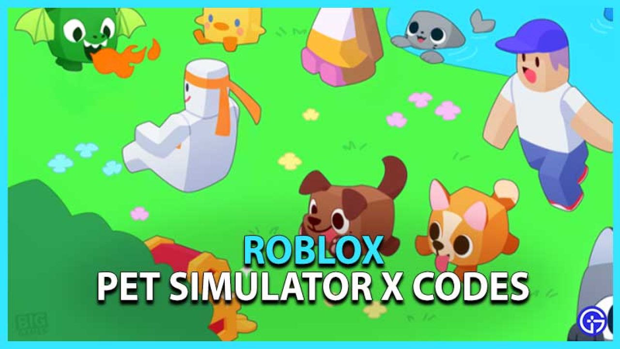 Simulator codes pet Pet Simulator