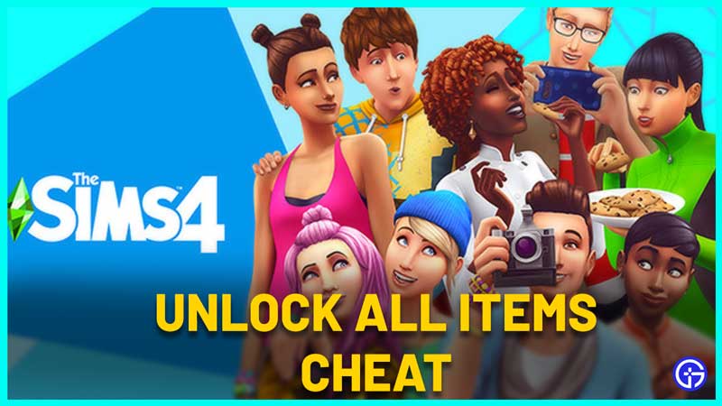 sims 4 unlock all items cheat