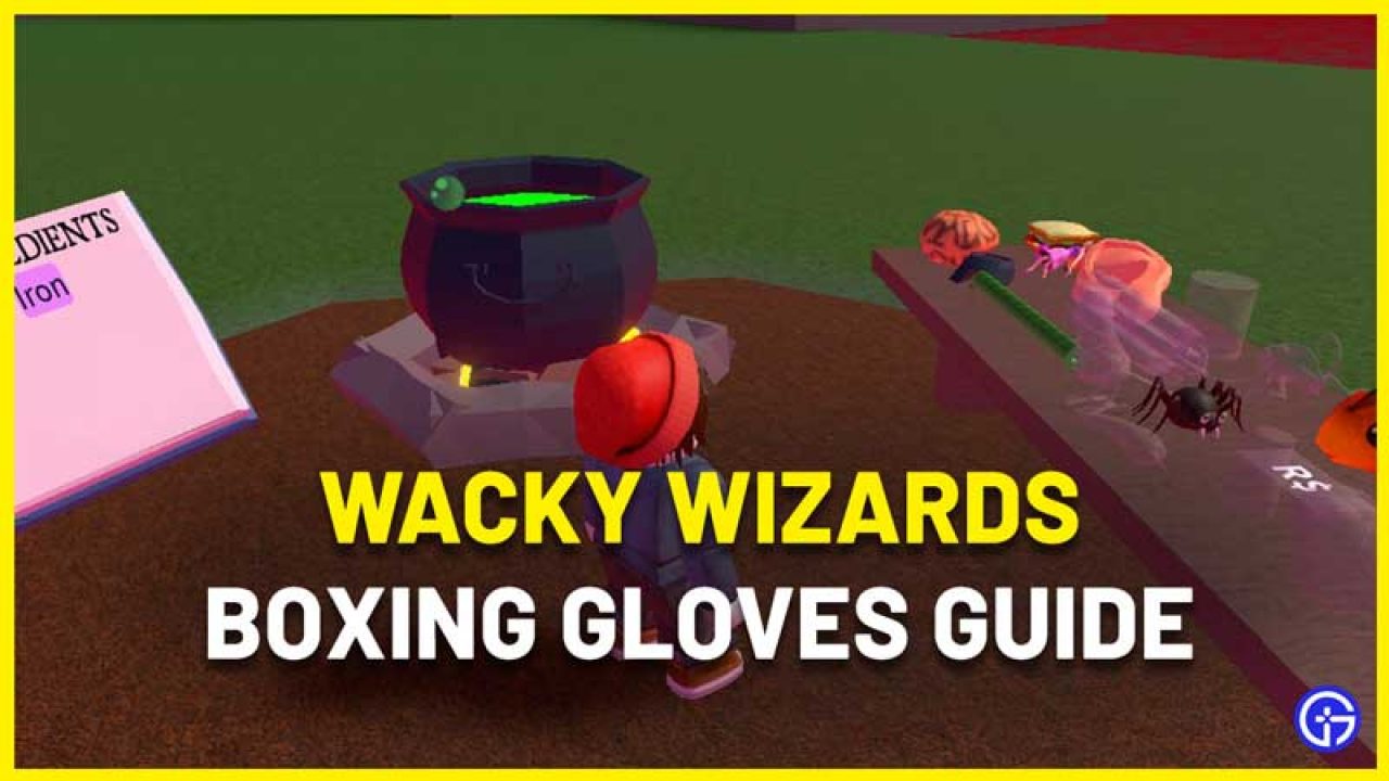 How to find the punching glove in wacky wizards