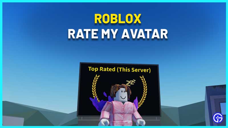 What Is Rate My Avatar Roblox