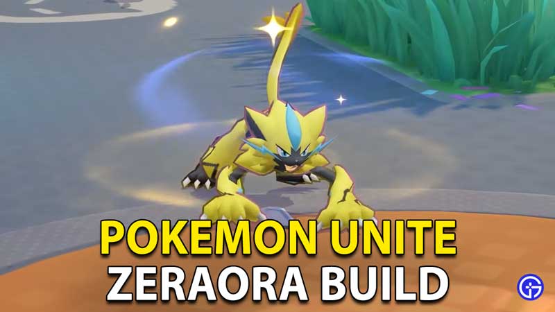Pokemon Unite Zeraora Build