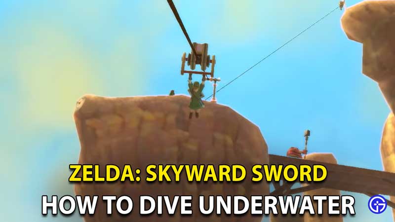 How to Swim In Legend of Zelda Skyward Sword