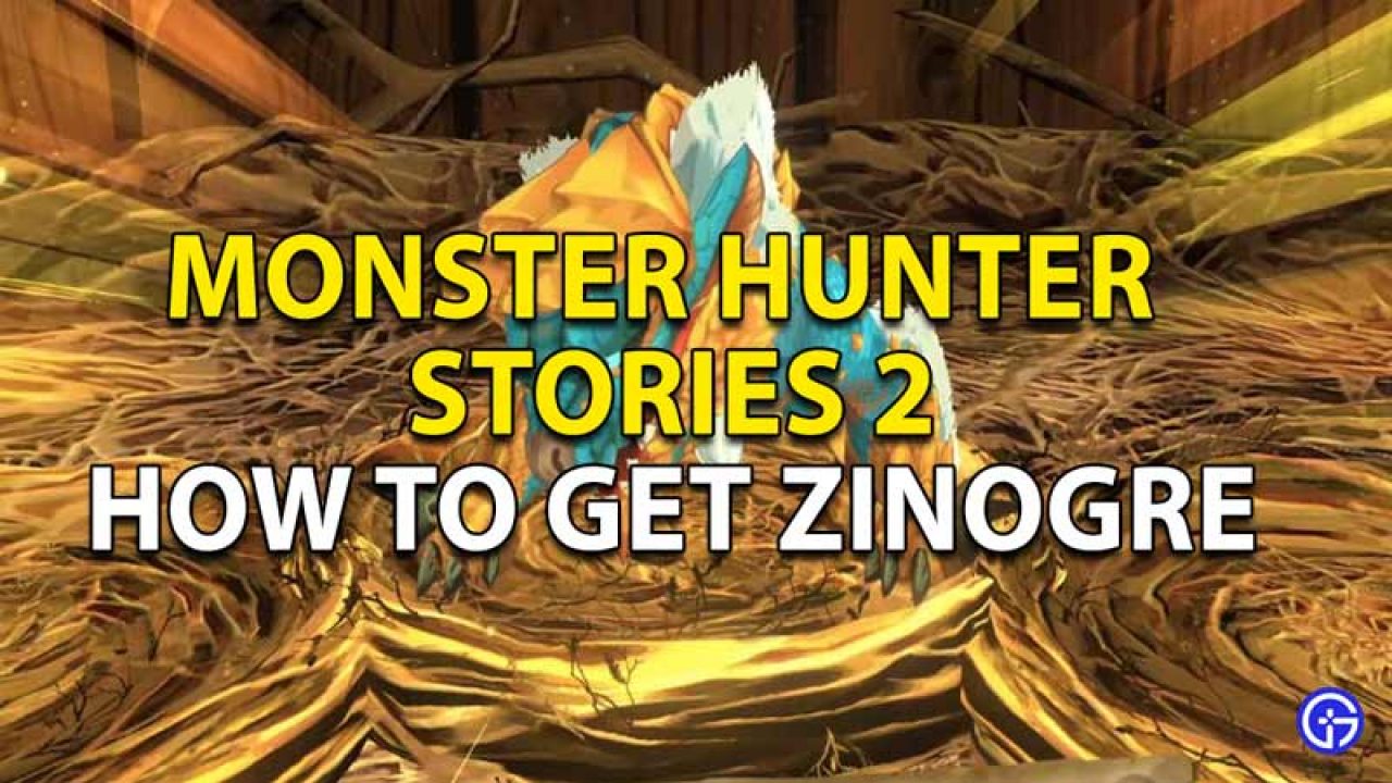 zinogre monster hunter stories