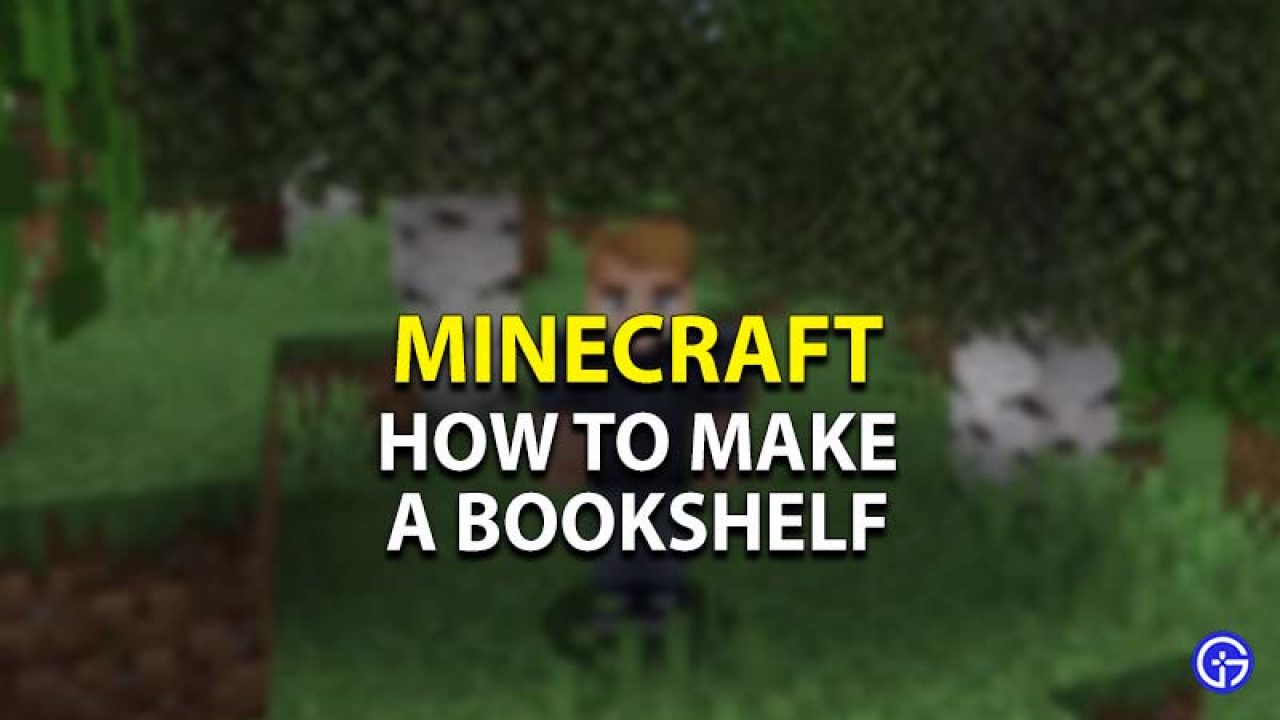 Minecraft How To Make A Bookshelf Gamer Tweak