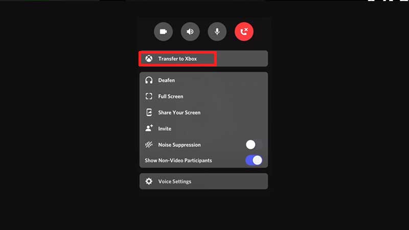 how to transfer voice to xbox
