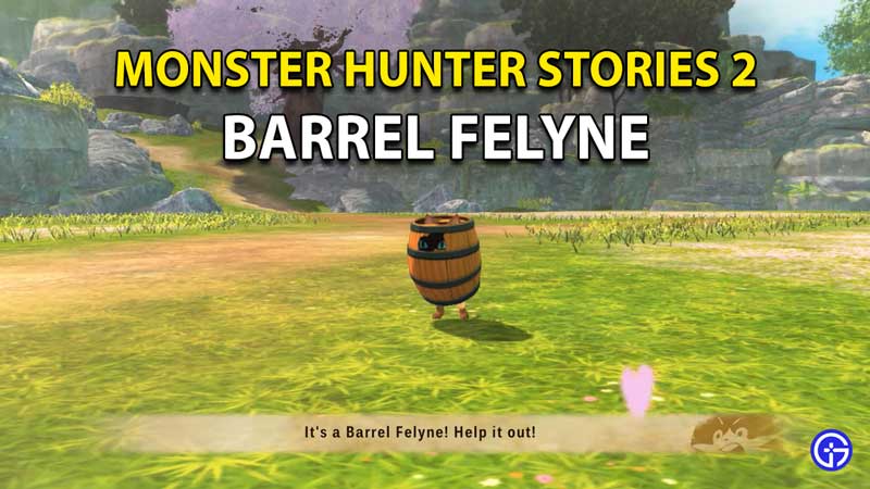 Monster Hunter Stories 2 Barrel Felyne