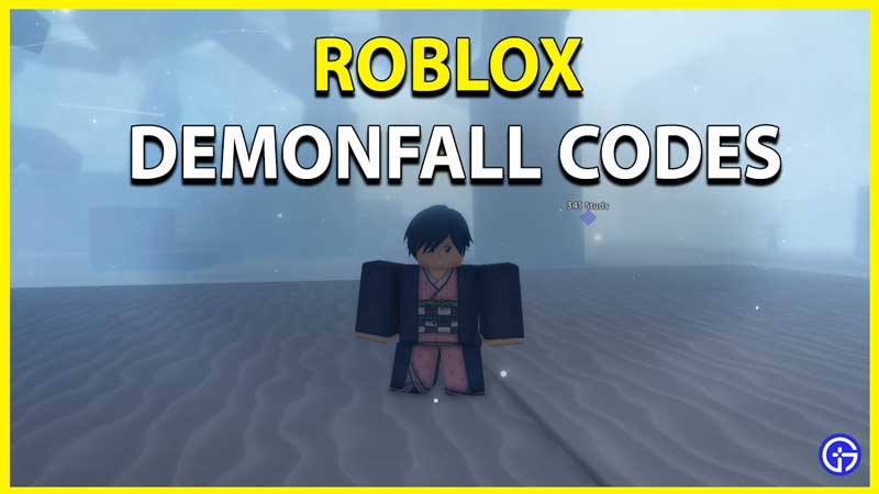 roblox demonfall codes list