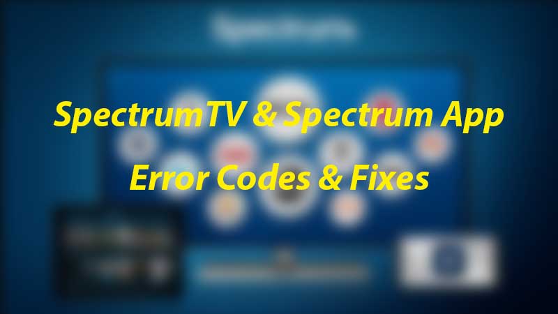 spectrum error codes guide