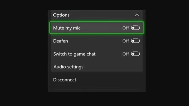 xbox voice chat audio settings